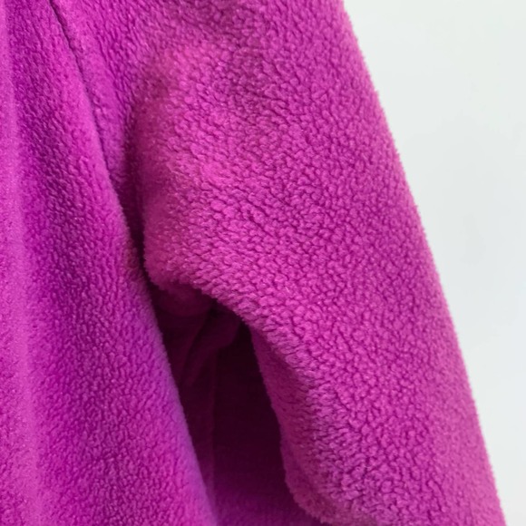 Columbia Womens Fleece Jacket Size Medium Purple Casual Long Sleeve - Picture 5 of 16